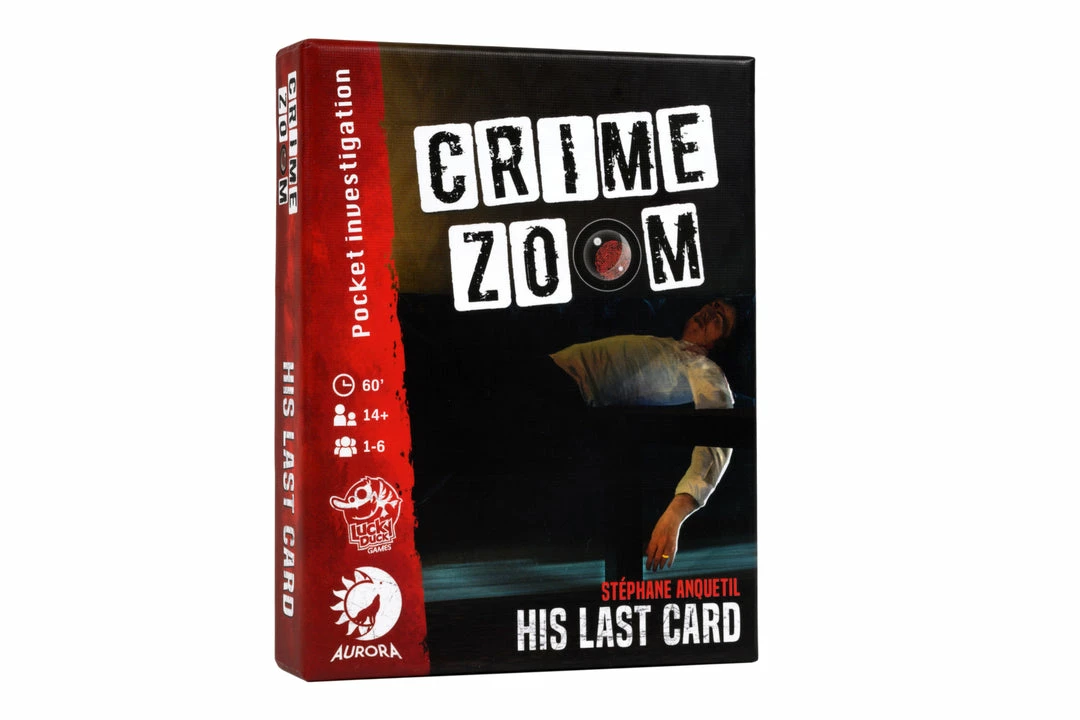 Lucky Duck Games Card Games Crime Zoom His Last Card