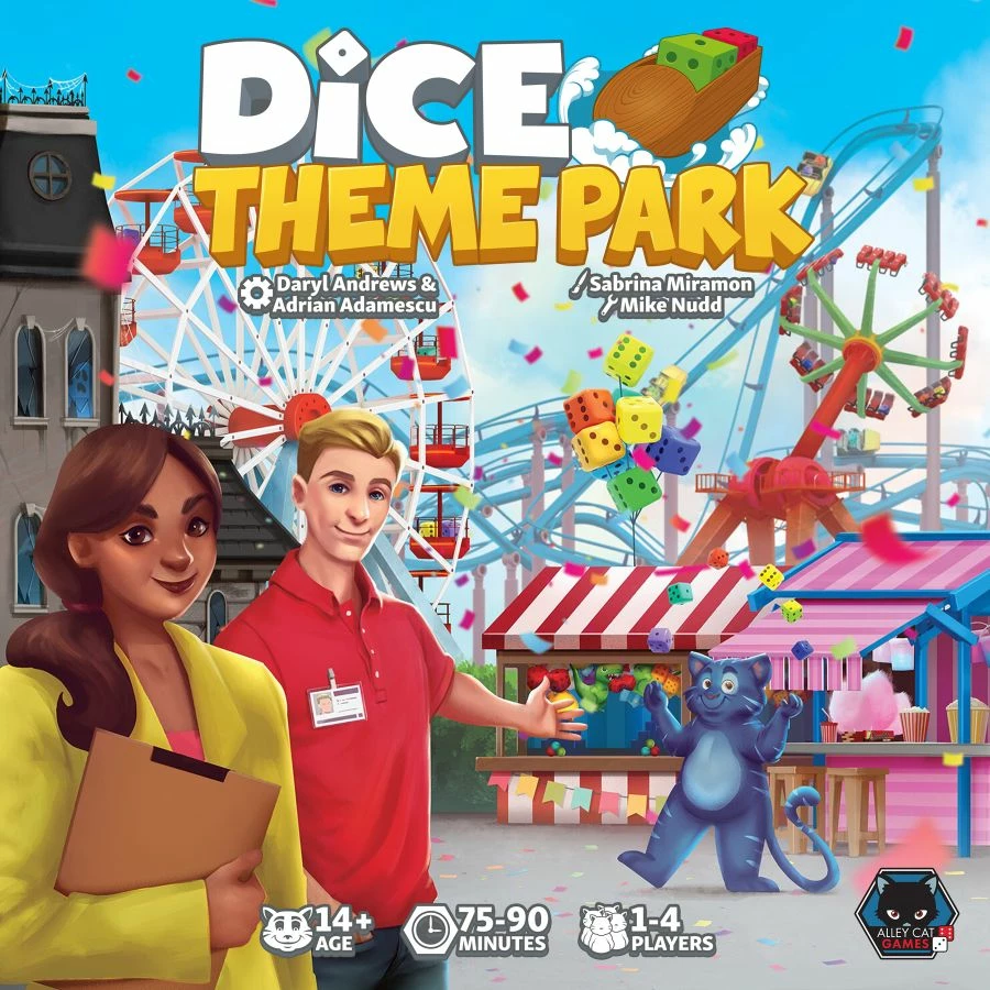 Alley Cat Games Strategy Games Dice Theme Park