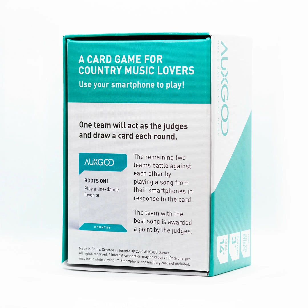 AUXGOD Country Edition Party Games