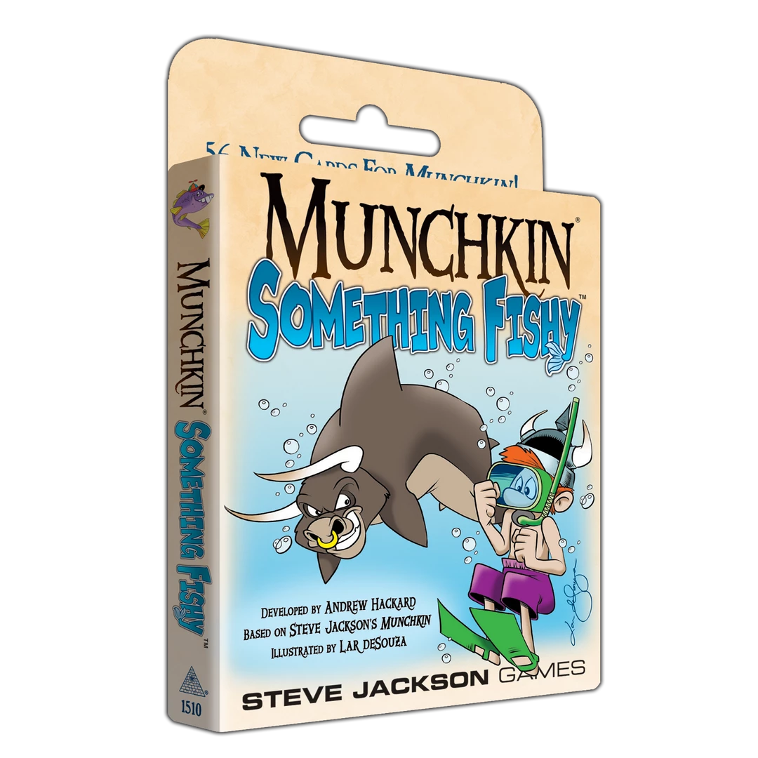 Steve Jackson Games Munchkin Something Fishy Card Games