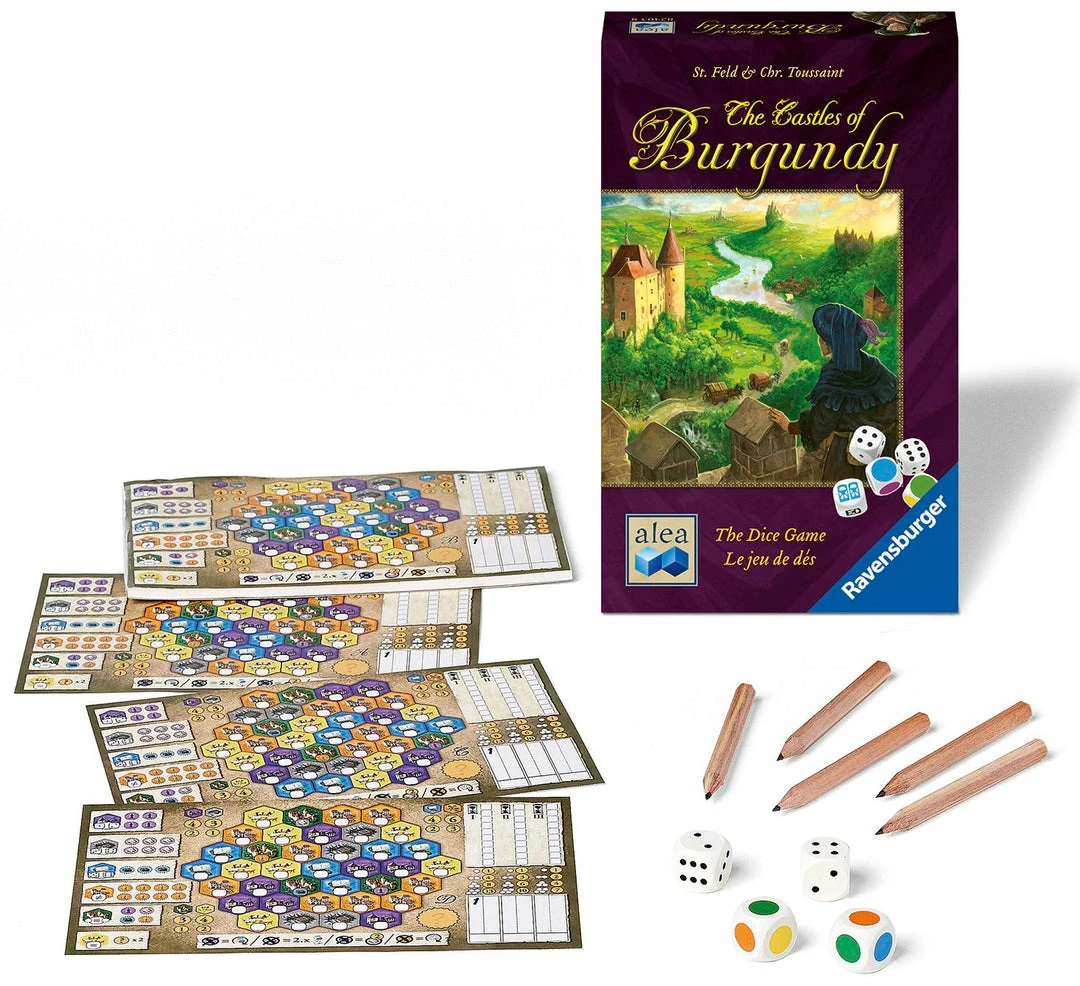 Ravensburger Strategy Games Castles Of Burgundy Dice Game