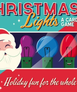 25th Century Games Card Games Christmas Lights: A Card Game (2nd Edition)