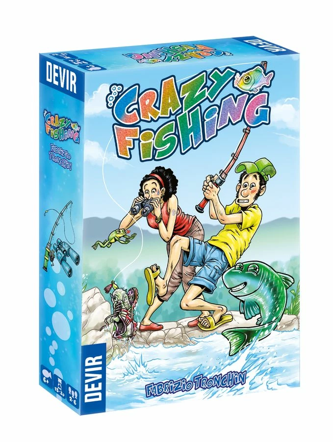 Devir Crazy Fishing Card Games