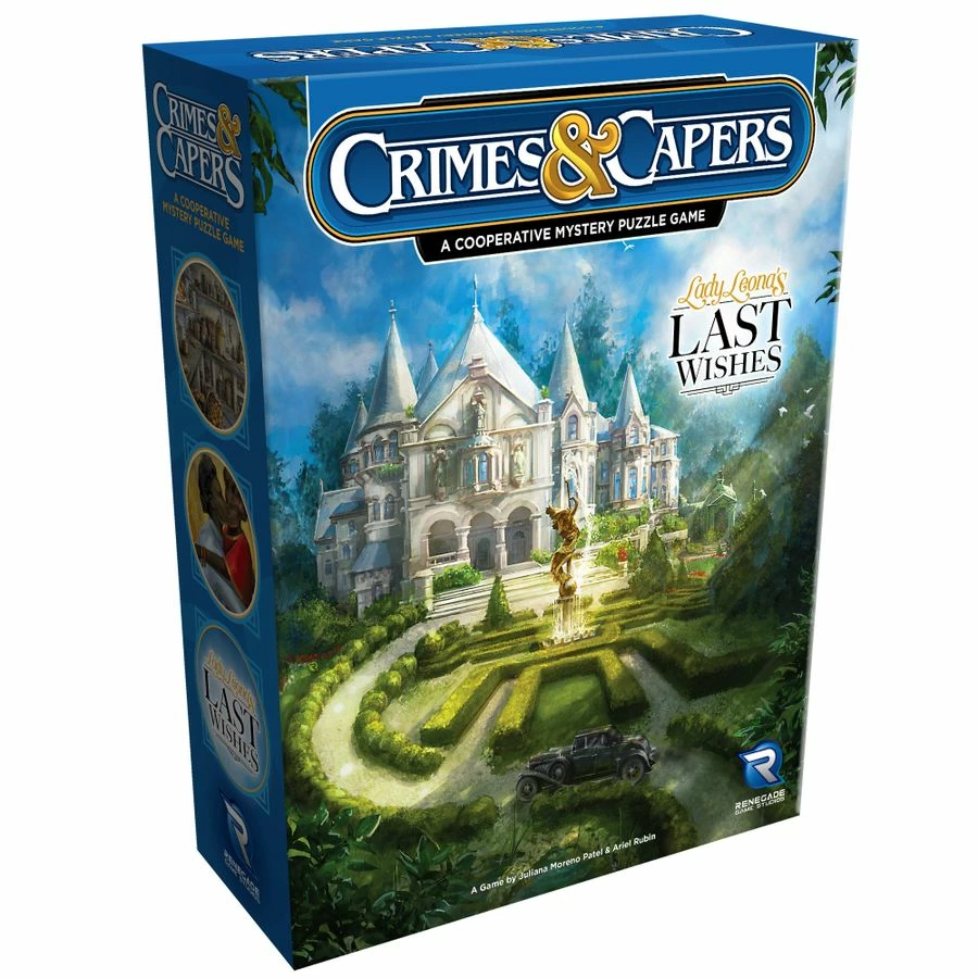 Renegade Game Studios Crimes & Capers Lady Leona's Last Wishes