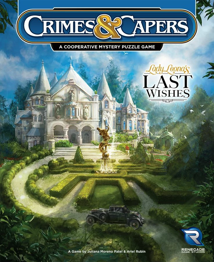Renegade Game Studios Crimes & Capers Lady Leona's Last Wishes