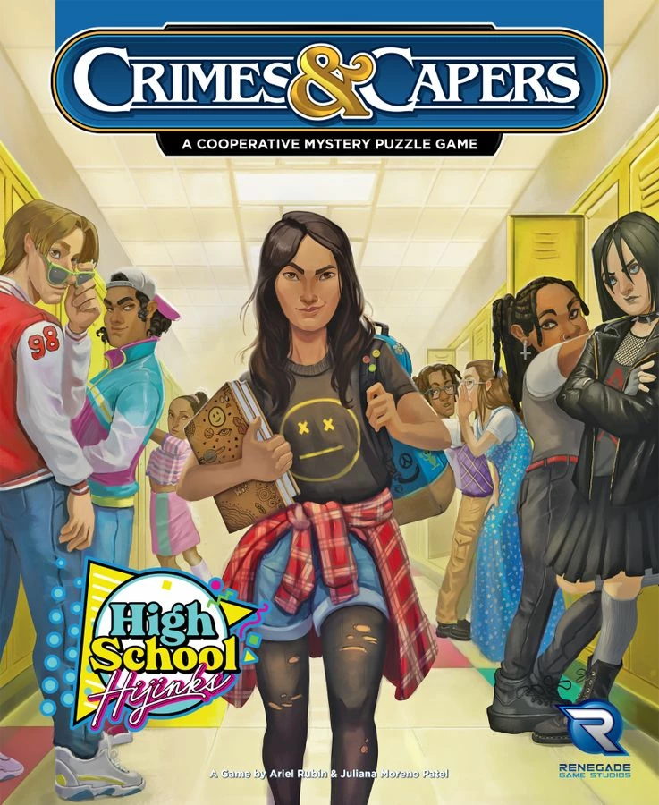 Renegade Game Studios Crimes & Capers High School Hijinks Strategy Games