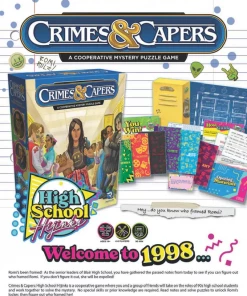Renegade Game Studios Crimes & Capers High School Hijinks Strategy Games