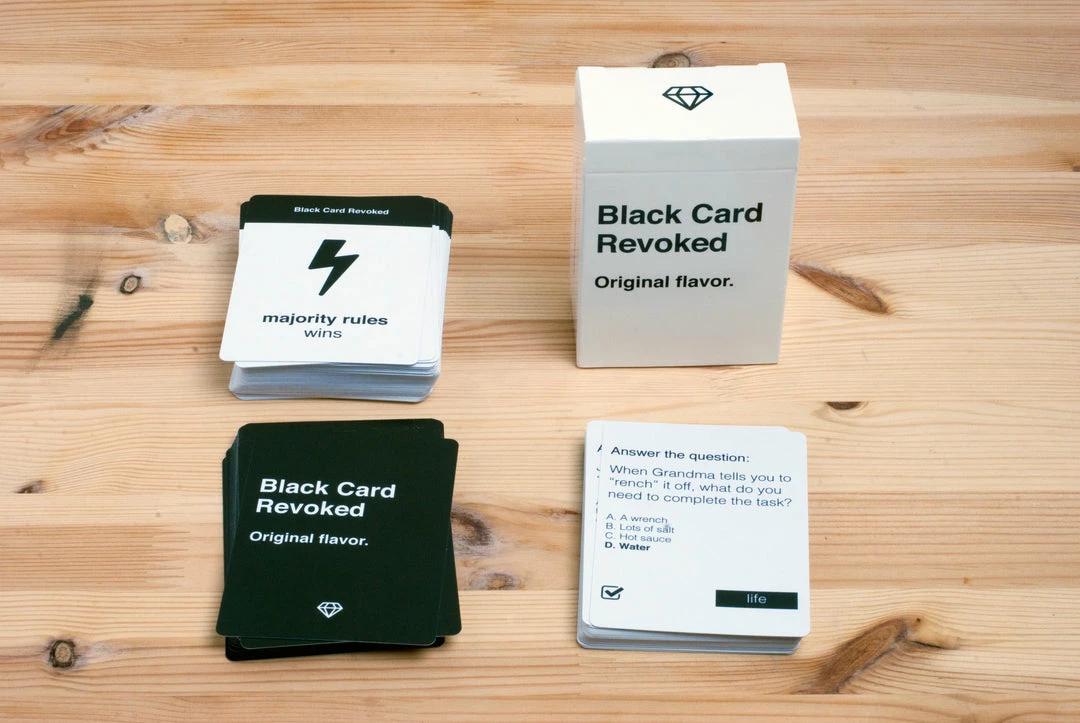 CFAP Holdings Black Card Revoked First Edition Card Games