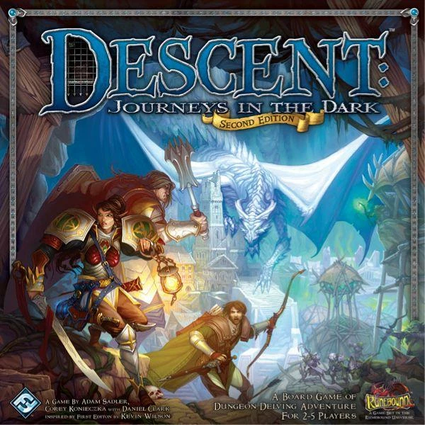 Fantasy Flight Games Strategy Games Descent: Journeys In The Dark 2nd Edition