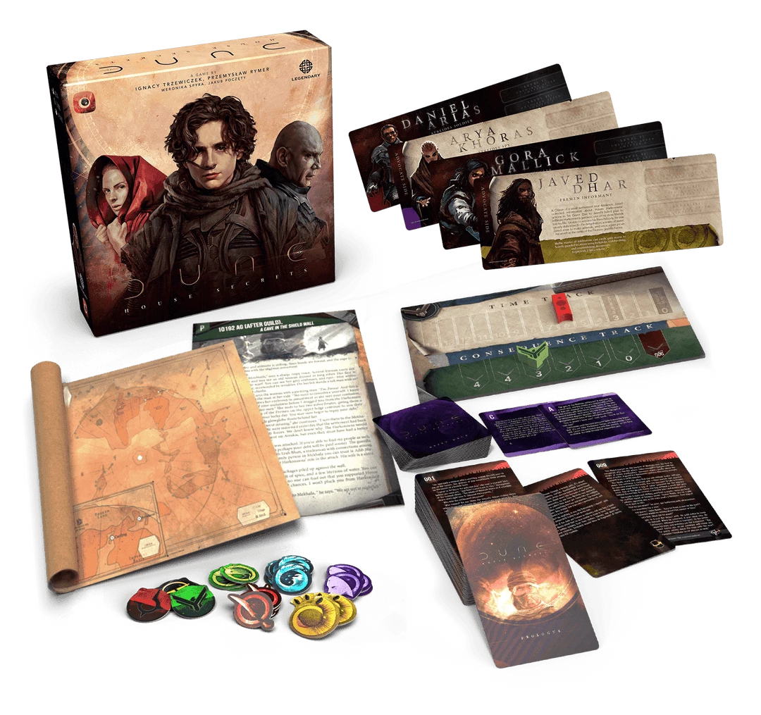 Portal Games Strategy Games Dune House Secrets
