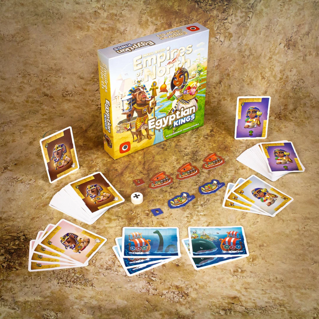 Portal Games Imperial Settlers: Empires Of The North: Egyptian Kings Strategy Games