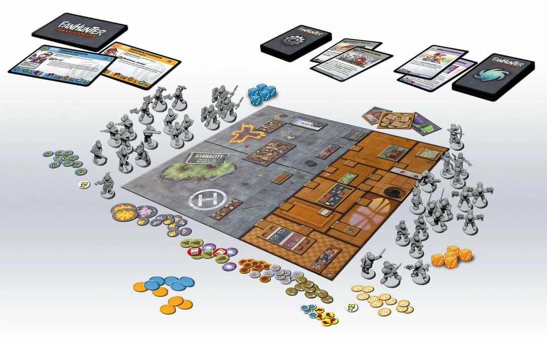 Devir Fanhunter Urban Warfare Strategy Games