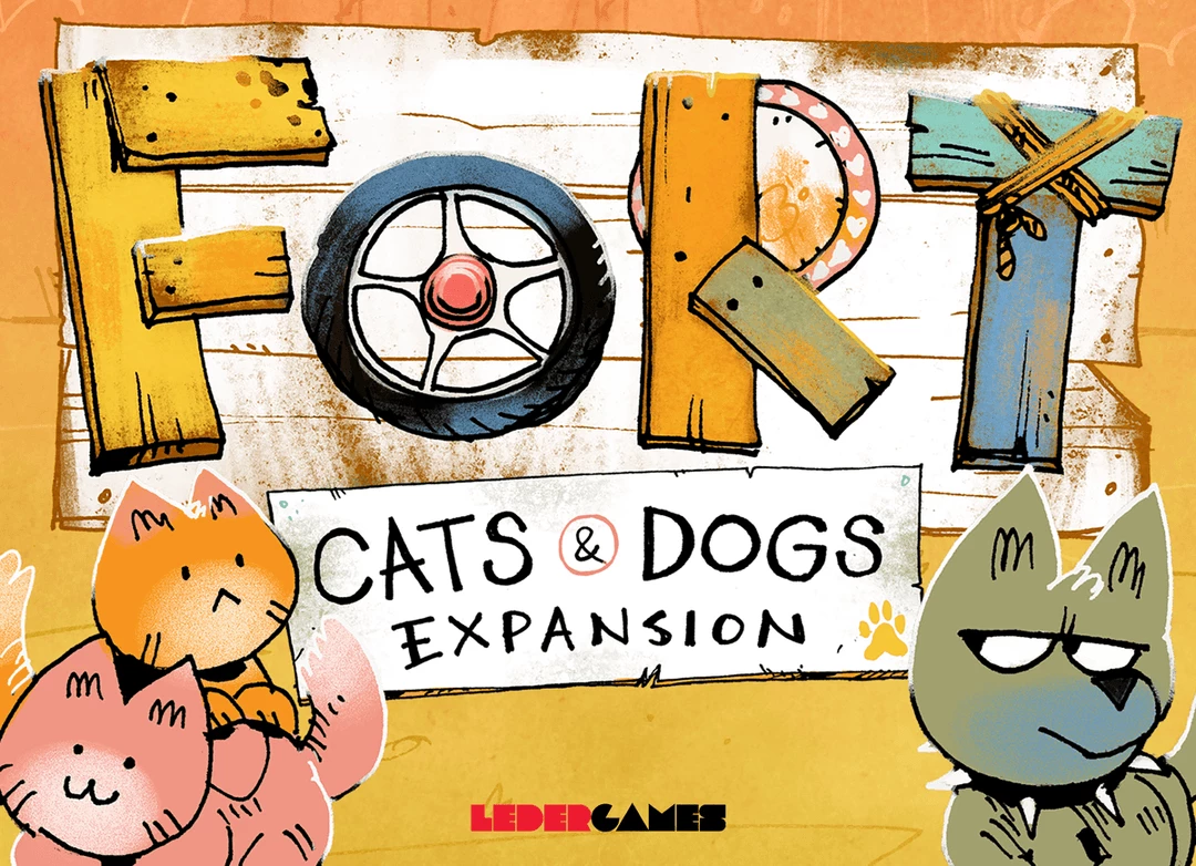 Leder Games Card Games Fort Cats And Dogs Expansion