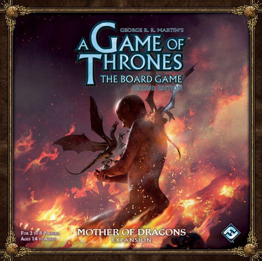 Fantasy Flight Games Strategy Games A Game Of Thrones Board Game: Mother Of Dragons Expansion