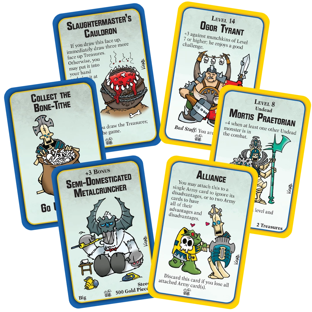 Steve Jackson Games Card Games Munchkin Warhammer Age Of Sigmar Expansion Guts And Gory