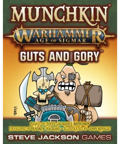 Steve Jackson Games Card Games Munchkin Warhammer Age Of Sigmar Expansion Guts And Gory