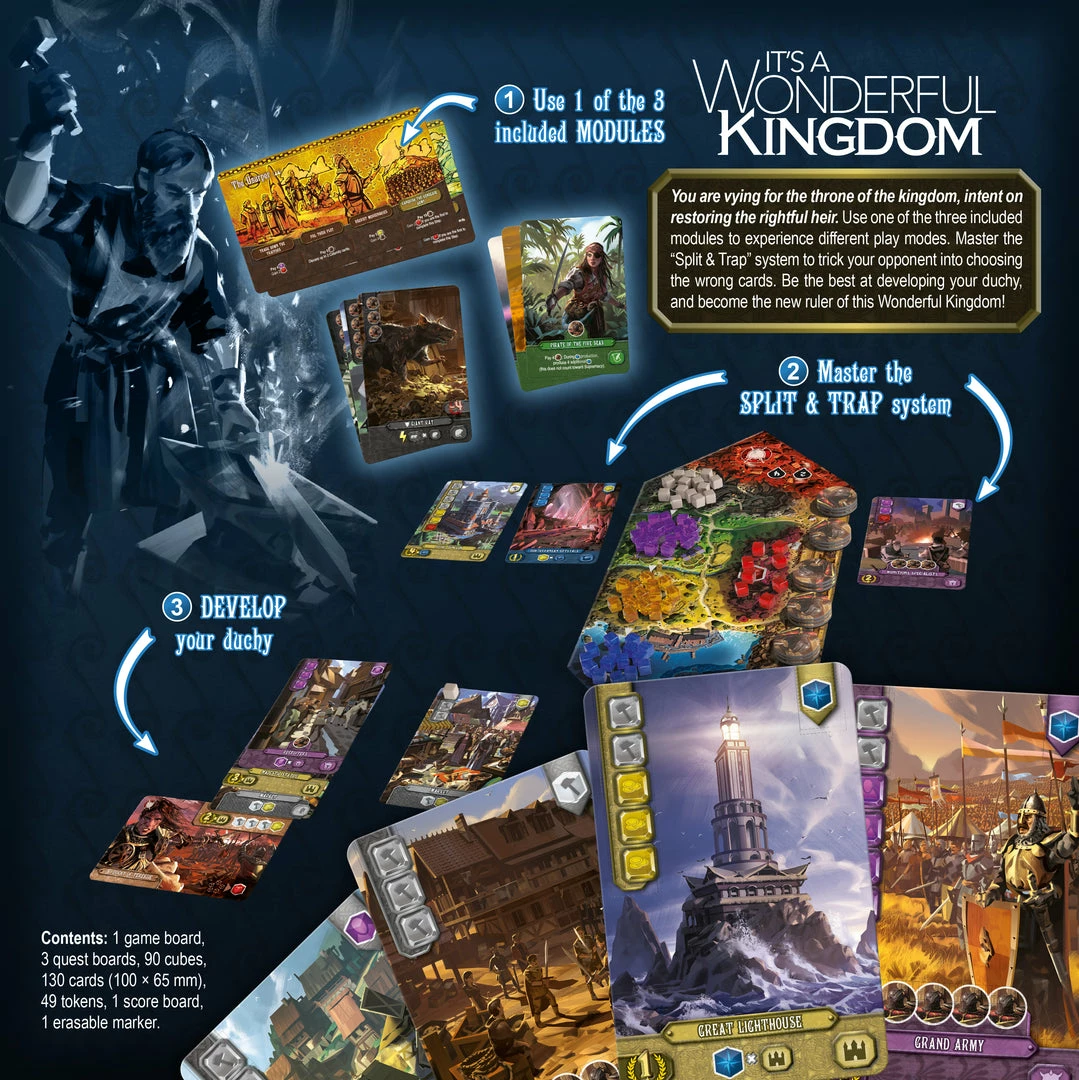 Lucky Duck Games Its A Wonderful Kingdom Strategy Games