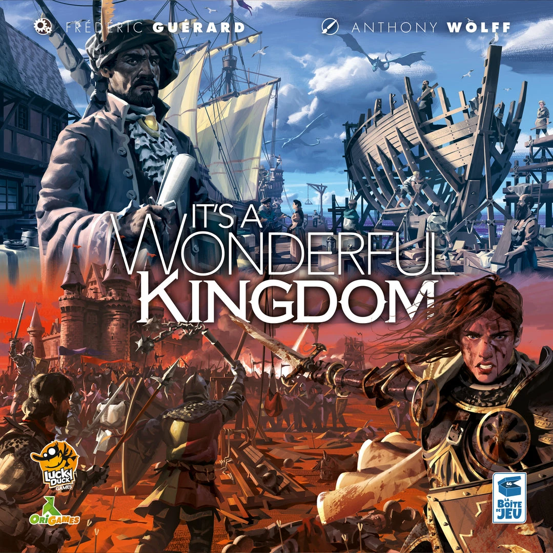 Lucky Duck Games Its A Wonderful Kingdom Strategy Games