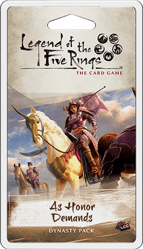 Fantasy Flight Games Legend Of The Five Rings: The Card Game - As Honor Demands Strategy Games