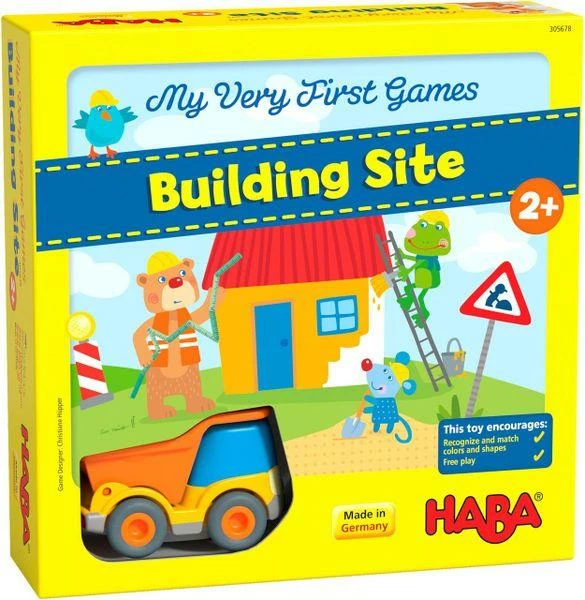 Haba Kid Games My Very First Game: Building Site
