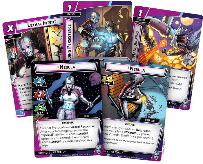 Asmodee Marvel Champions The Card Game - Nebula Hero Pack Card Games