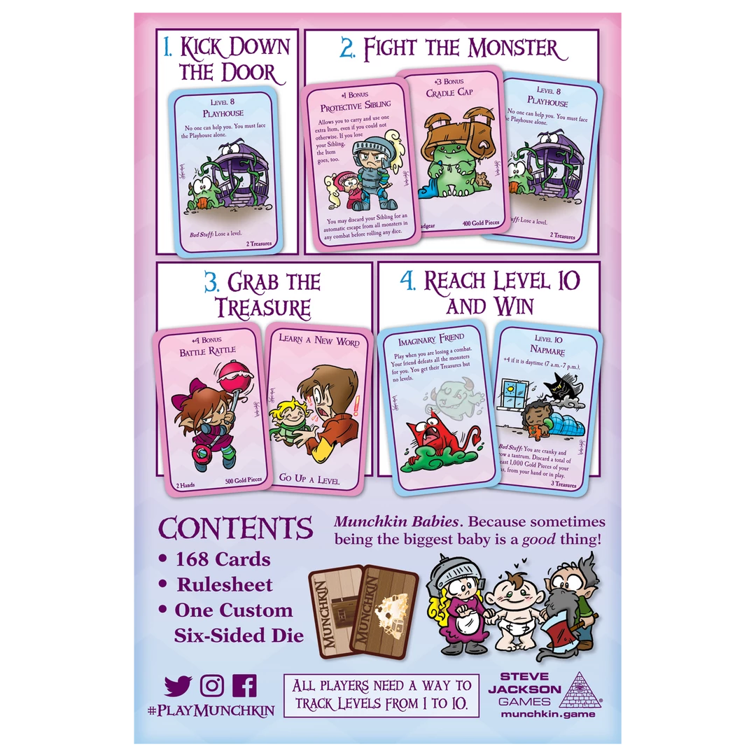 Steve Jackson Games Card Games Munchkin Babies