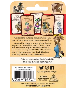 Steve Jackson Games Munchkin Goats Card Games