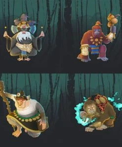 Asterisk Game Labs Mystic Monkeys Strategy Games