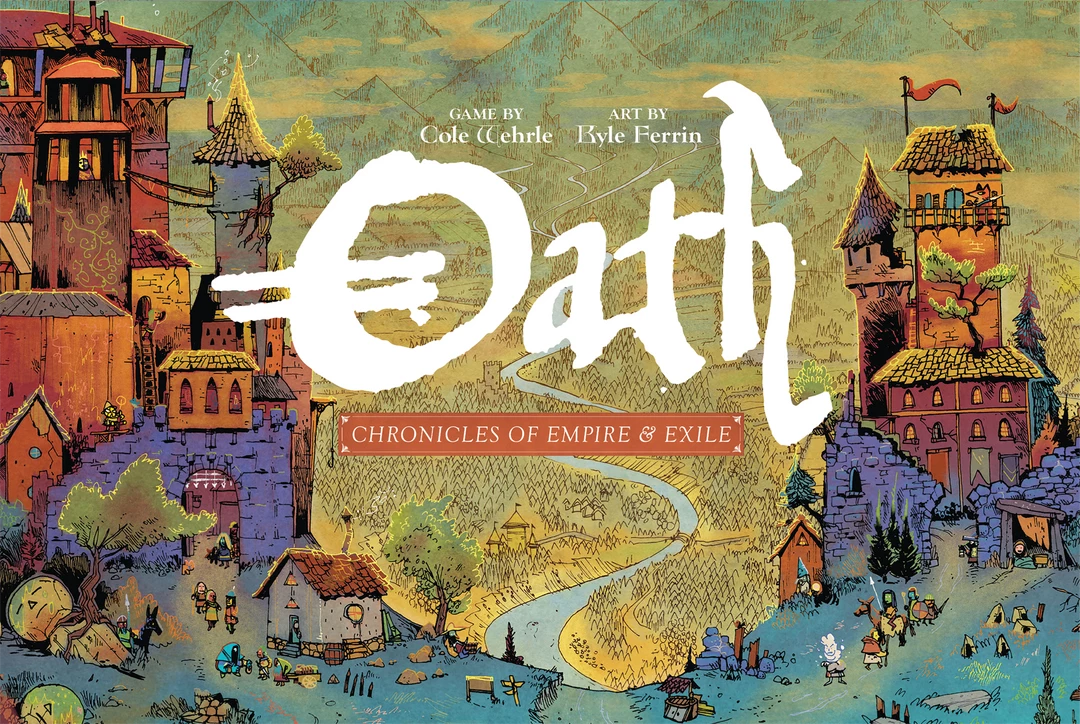 Leder Games Oath: Chronicles Of Empire And Exile Card Games