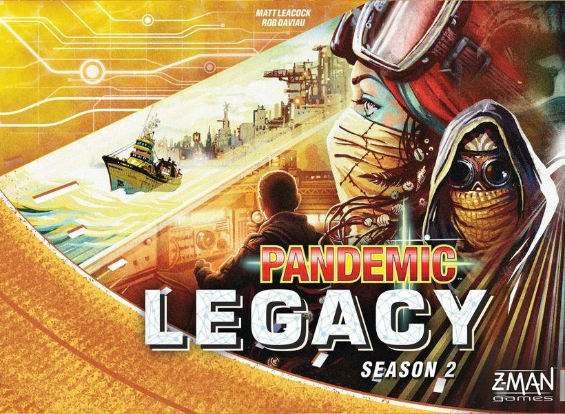 Z-Man Games Strategy Games Pandemic Legacy Season Two Yellow
