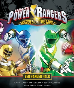 Renegade Game Studios Power Rangers Heroes Of The Grid: Zeo Rangers Pack Strategy Games