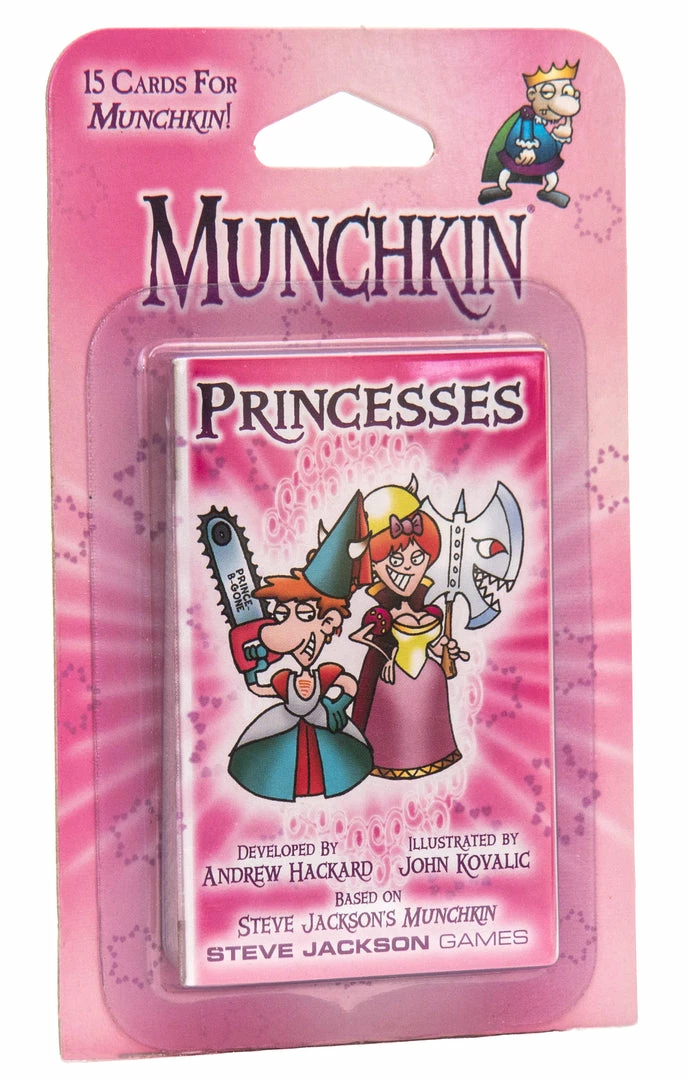 Steve Jackson Games Card Games Munchkin Princesses 2nd Edition Booster
