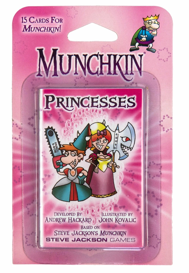 Steve Jackson Games Card Games Munchkin Princesses 2nd Edition Booster