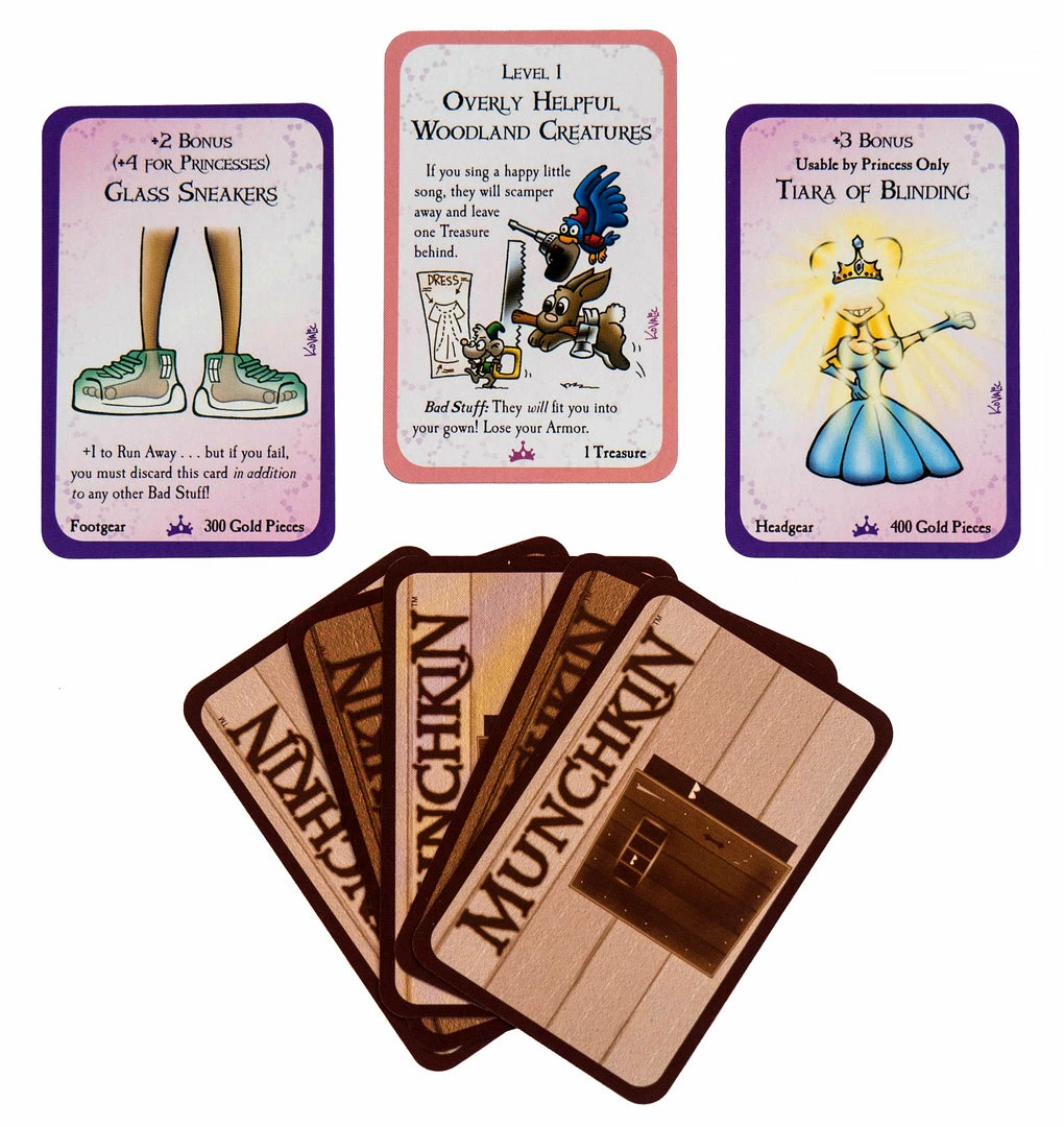 Steve Jackson Games Card Games Munchkin Princesses 2nd Edition Booster