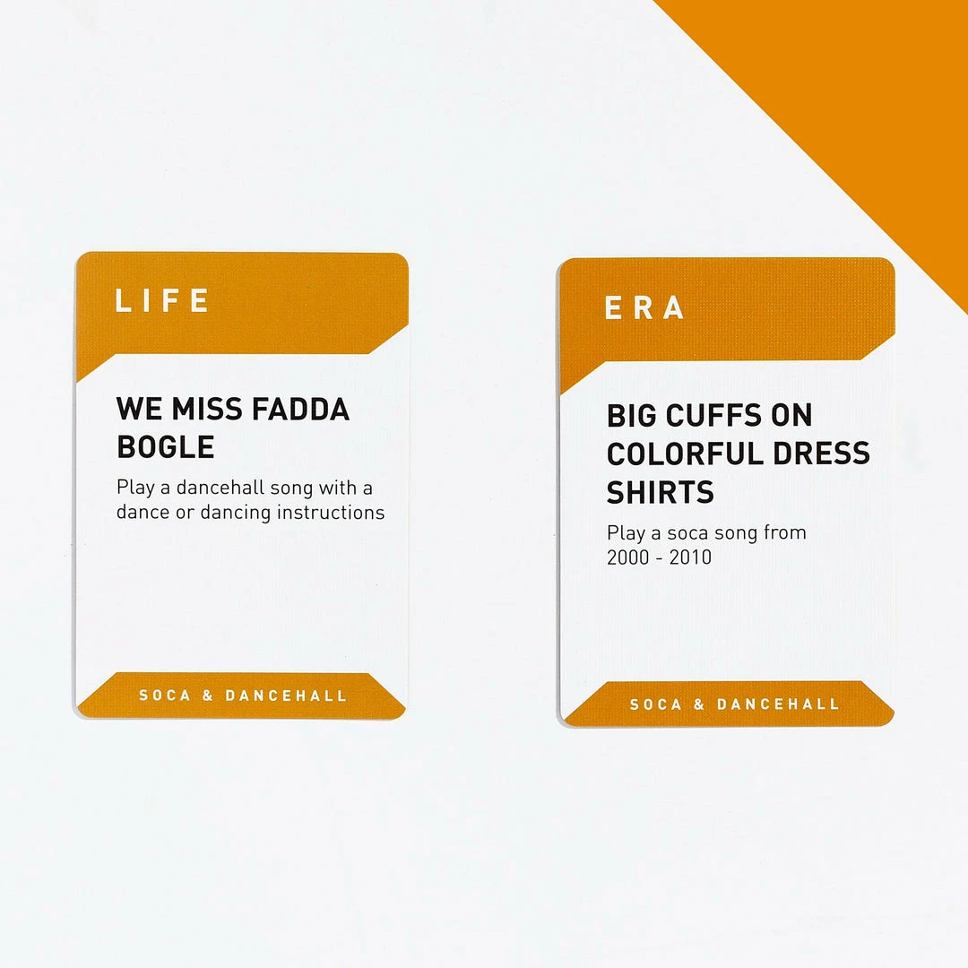 AUXGOD Soca & Dancehall Card Games