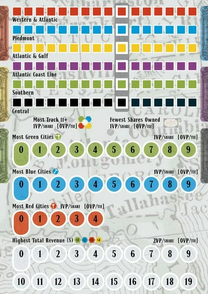 Rio Grande Games Southern Rails