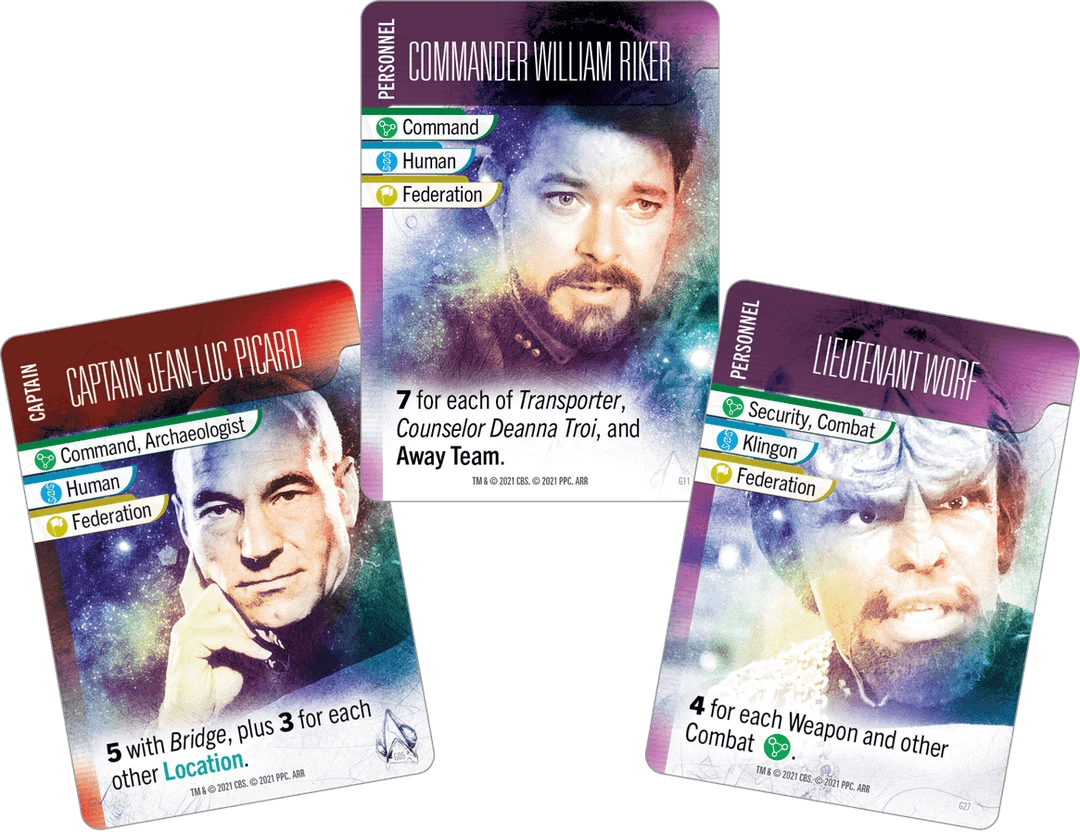 WizKids Card Games Star Trek Missions A Fantasy Realms Game