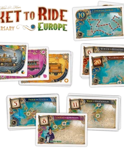 Days Of Wonder Ticket To Ride Europe 15th Anniversary