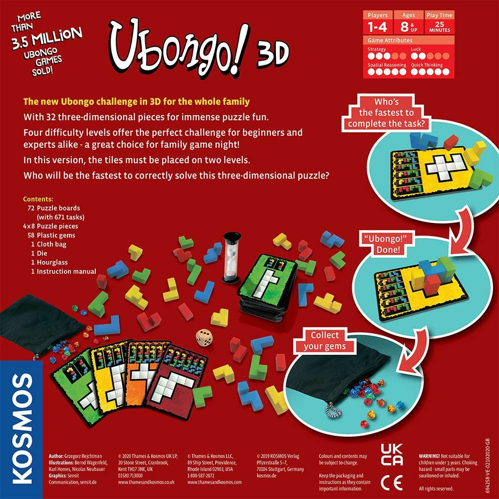 KOSMOS Ubongo 3D