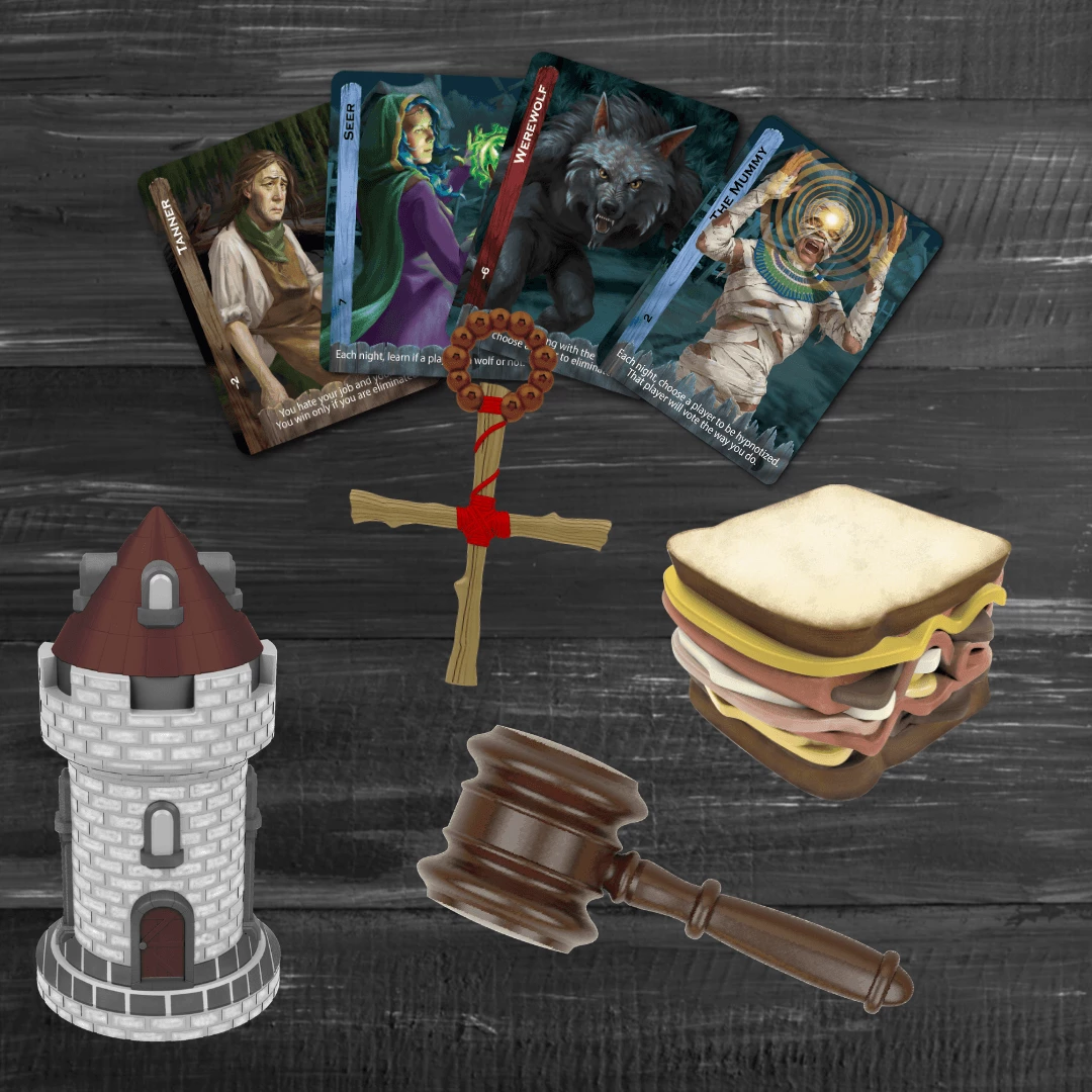 Bezier Games Card Games Ultimate Werewolf Extreme