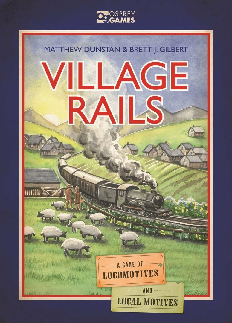 Osprey Games Village Rails Card Games