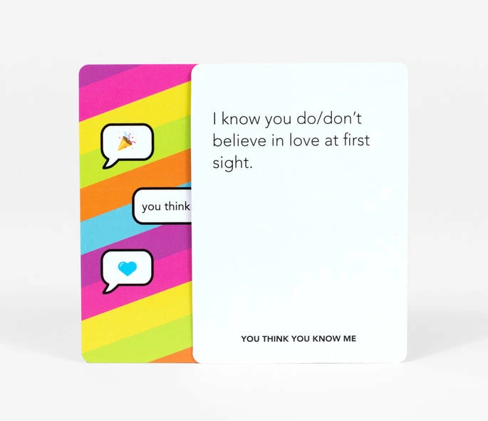 Pink Tiger Games You Think You Know Me Card Games