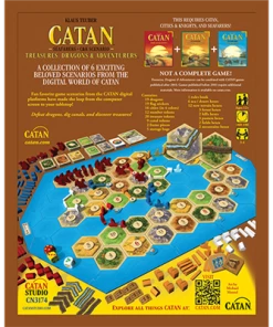 Catan Studio Strategy Games Catan: Treasures, Dragons, & Adventurers