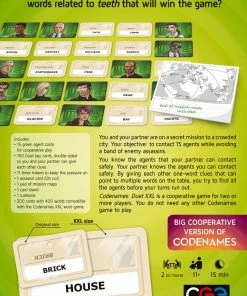 Czech Games Codenames Duet XXL Version