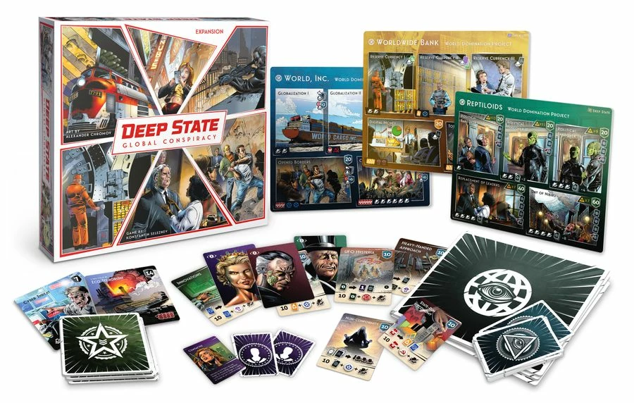 CrowD Games Strategy Games Deep State Global Conspiracy Expansion