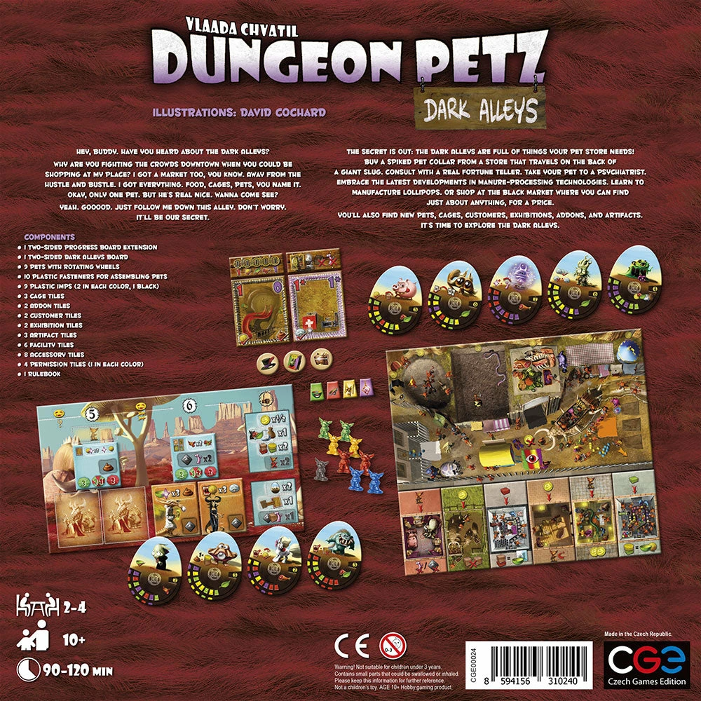 Czech Games Dungeon Petz Dark Alleys