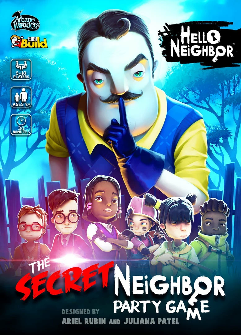 Arcane Wonders Hello Neighbor Secret Neighbor Party Game
