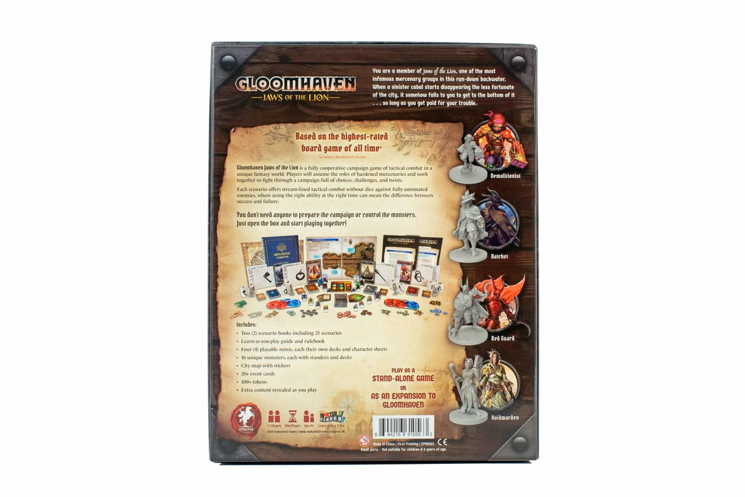 Cephalofair Games Best Sellers Gloomhaven Jaws Of The Lion