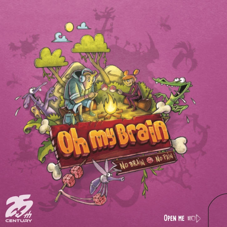 25th Century Games Card Games Oh My Brain