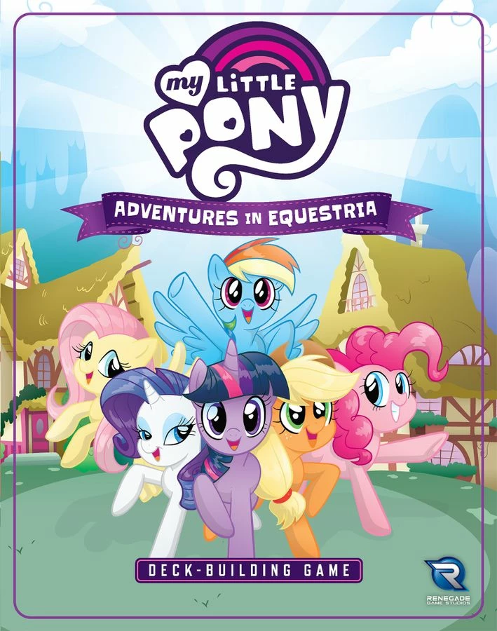 Renegade Game Studios My Little Pony Adventures In Equestria Deck Building Game Card Games